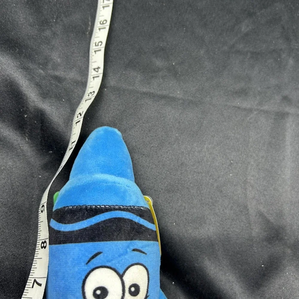 Crayola Blue Crayon Plush Character Hallmark Soft Stuffed Toy Mascot NWT 12in